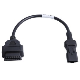 AUTANCTOR 3 Pin 16 Pin Diagnostic Adapter OBD2 OBDII Cable Compatible with KY-MCO Motorcycle