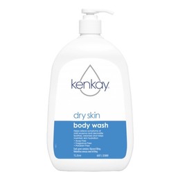 Kenkay Dry Skin Body Wash Pump 1L