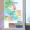 Legami Set of 4 Electrostatic Suncatchers for Window Rainbow Maker,