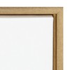 Kate and Laurel Sylvie Nordic Flowers Framed Canvas by Myriam