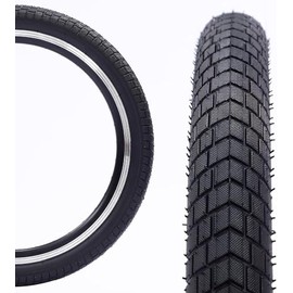 ZUKKA 20 x 2.125 Bike Tire 2 Pack 20 Inch Bike Tire Folding Replacement Tire for Kids Bike MTB Mountain Bike, BMX Bicycle (20x2.125 Inch / 1 Pack)