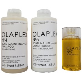Olaplex TRIO No 4 Shampoo , No 5 Conditioner  8.5oz and  No 7 Bonding Oil  2oz