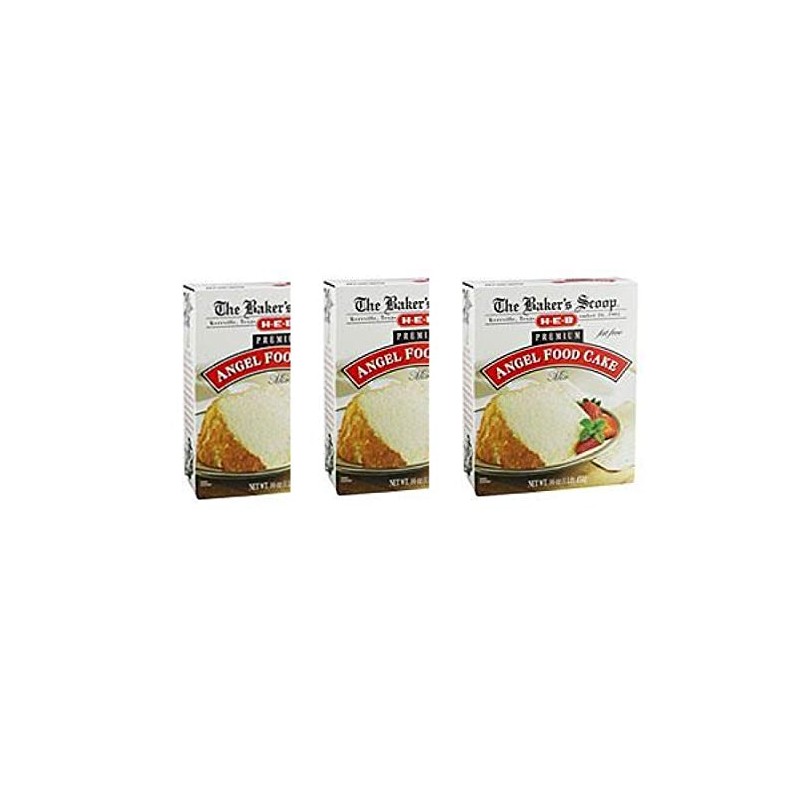 H‑E‑B Baker's Scoop Premium Fat Free Angel Food Cake Mix(pack