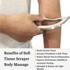 LONGEST Scar Tissue Massage Tools Tissue Scraper Tools Stainless Steel