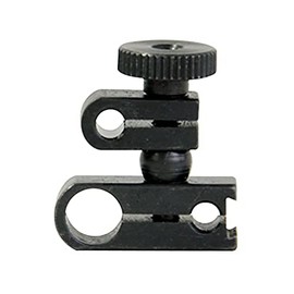 HHIP 4401-0466 Rigid Steel Dovetail Clamp, 6 mm and 8 mm Bore, 6 mm Clamp Hole