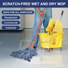 KeFanta 6 Pack Heavy Duty Commercial Mop Head Replacement,Wet Industrial