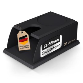 mahona Tamper Station 58 mm, 54 mm, 51 mm - Espresso Tamper Station - Tamping Station - Portafilter Tamper Station for Barista - Espresso Station - Temper Station - Temper Station (Steel)