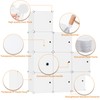 C&AHOME Cube Storage Organizer with Doors, 9-Cube Shelf, Closet Cabinet,