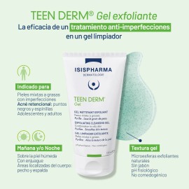 Isispharma Teen Derm Gel 150ml Tipo De Piel Grasa/mixta