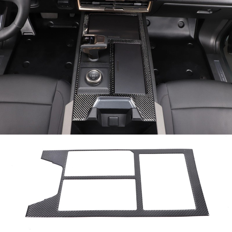 Carworld66 For Hummer EV 2024+ Carbon Fiber Interior Center Control