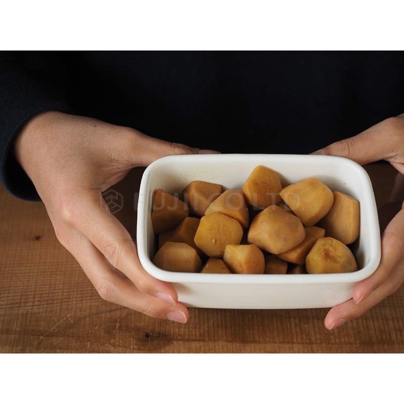 Noda enamel rectangle deep S White Series WRF-S