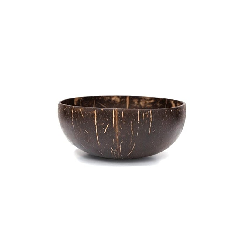 Eco Friendly Sbai Sbai® Natural Coconut Shell Bowls and Spoons