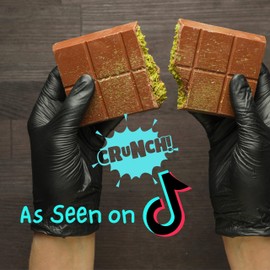 Ma Lit Candy Dubai Chocolate Bar Kit - INCLUDES Kataifi, Pistachio & Tahini Cream, Recipe, & Silicone Mold - Chocolate NOT Included - TikTok Popular Dubai Knafeh Pistachio Bar Kit