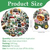 Pack of 60 Tractor Stickers, Vehicles, DIY Waterproof Excavator Stickers,