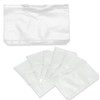 6 Pcs A6 Plastic Zipper Budget Binder Pockets,A6 Size 6Hole
