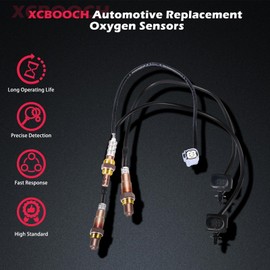 XCBOOCH Automotive Replacement Oxygen O2 Sensor 234-5113 234-5076 234-4494 Set of 4, 02 Sensor Downstream Upstream Left Right Compatible with Ford for F-150 2011 2012 2013 2014 V8 5.0L & 6.2L