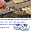 6pcs Chainsaw Bar Nuts for STIHL Sprocket Cover Bar Nut