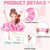 Maysing 36 Sets Nutcracker Ballet Scrunchie with Ballet Themed Thank