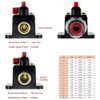 JIAKUPA 2Pcs 12V-24V DC 100A Fuse Holder Fuse Circuit Breaker