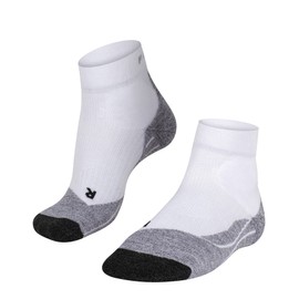 FALKE Women's TE2 Short W SSO Cotton Anti-Blister 1 Pair Tennis Socks, White (White-Mix 2020), 5.5-6.5