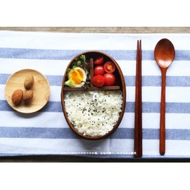 Japanese Style Bento Boxes Natural Wooden Lunch Box Picnic Camping Sushi Snack Food Fruits Storage Container for Kids and Adults