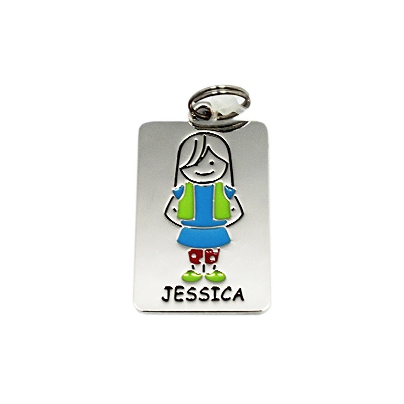 Kid's Tag Charm - Jessica