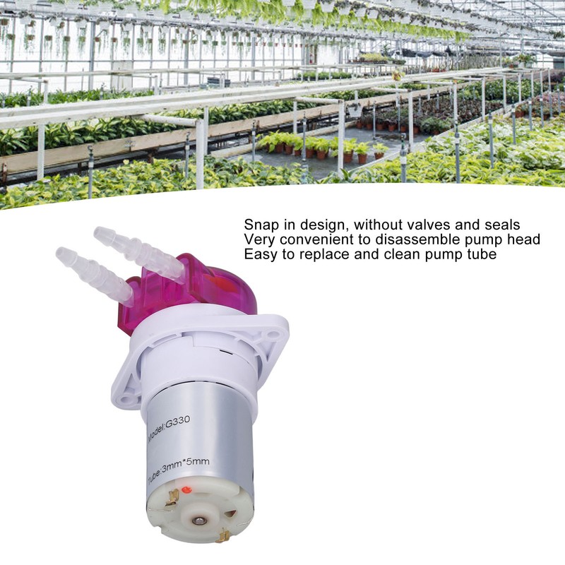 Peristaltic Pump Mini DC Small Micro Circulating Electric Self Priming