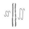Barebones Cowboy Grill S-Hook and Chain Kit - Grill Hook
