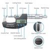 AUTOUTLET Micrometer Digital Outside Micrometer 0-25 mm/ 0.001 mm(0.00005"), LCD