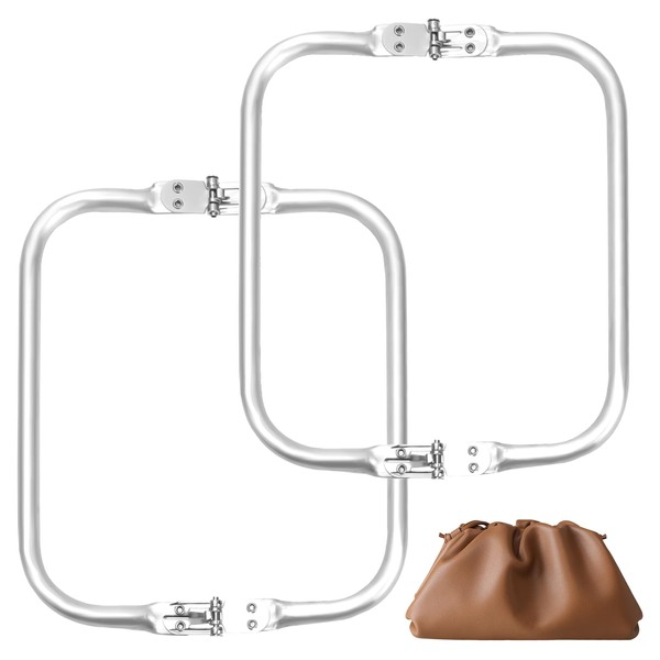 Pack of 2 Bag Frames for DIY Bags, U-shaped Purse