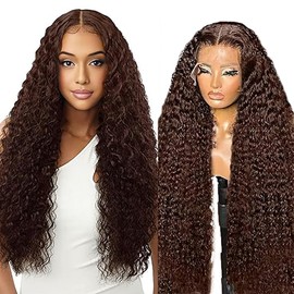 SHL 13X1#4 DP Human Hair Wig 30 Inch