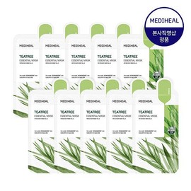 Mediheal Tea Tree Essential Mask 10 Sheets / 메디힐 티트리 에센셜 마스크 10매