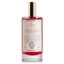 Logevy Firenze 1965 L’Etrusco Antico – The Ancient Etruscan Luxury Home Fragrance Spray from Master Perfumer in Italy with Spicy & Woody Notes to Captivate The Senses & Enliven Any Room – 100ml