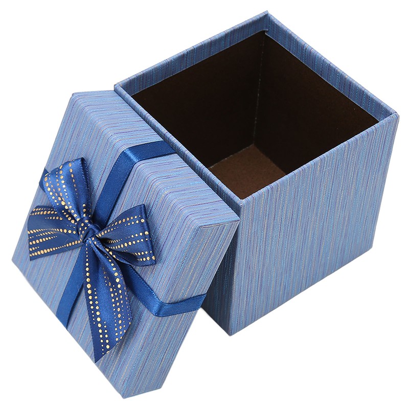 4Pcs Gift Box with Lids 3.9x3.7x3.9in Gift Wrapping Boxes for