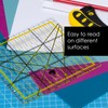 OfficeTree Patchwork Quilting Ruler - Quilting Ruler Made of Acryl