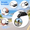 360° Adjustable Bicycle Bar End Mirror, Convex Wide-Angle Rear View
