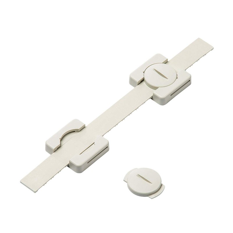 Sanwa Supply QL-60N Earthquake-resistant Stoppers (Long, Fall Prevention, 4 Pieces)