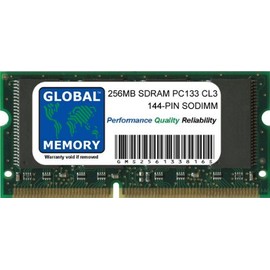 256MB PC133 133MHz 144-PIN SDRAM SODIMM MEMORY RAM COMPATIBLE WITH LAPTOPS/NOTEBOOKS