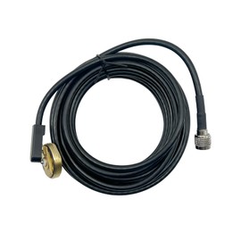 NMO Magnetic Antenna Mount Base with 17ft RG-58 Cable for Car Radio, CB Radio, Walkie Talkie, BNC Connector - Strong Magnet for Truck, SUV, Vehicle