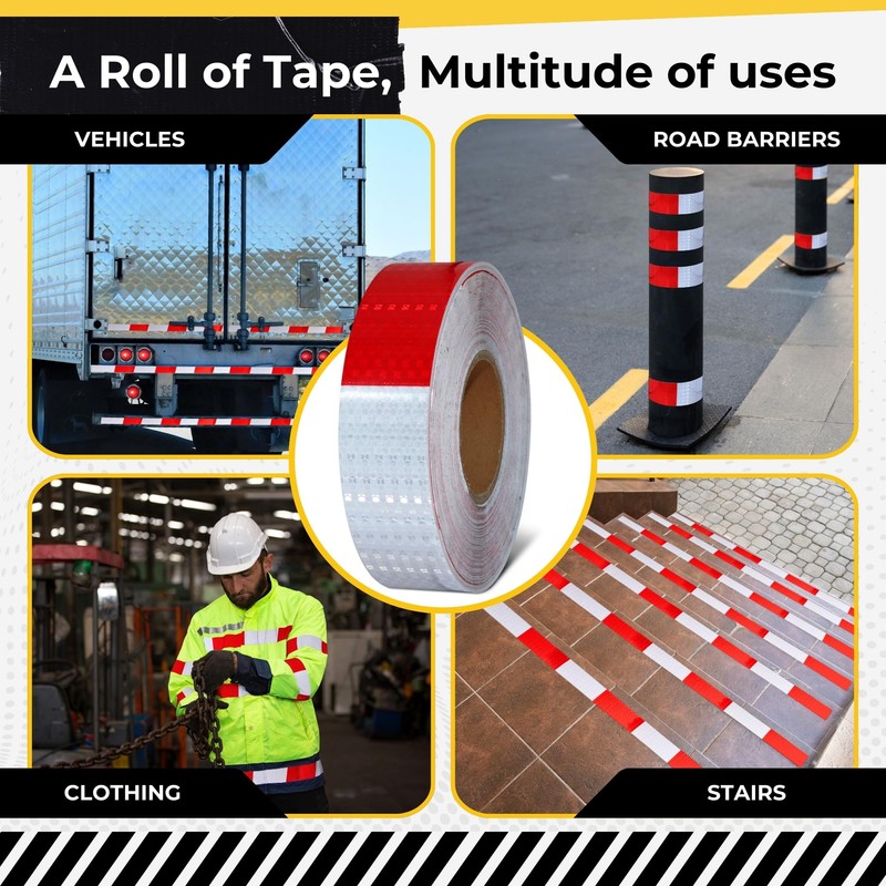 DOT C2 Reflective Tape 2IN x 200 FT - Outdoor