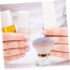 WOONEKY Ergonomic Nail Brush Gentle Bristles for Nail Art Small Cleaning Brush Toes