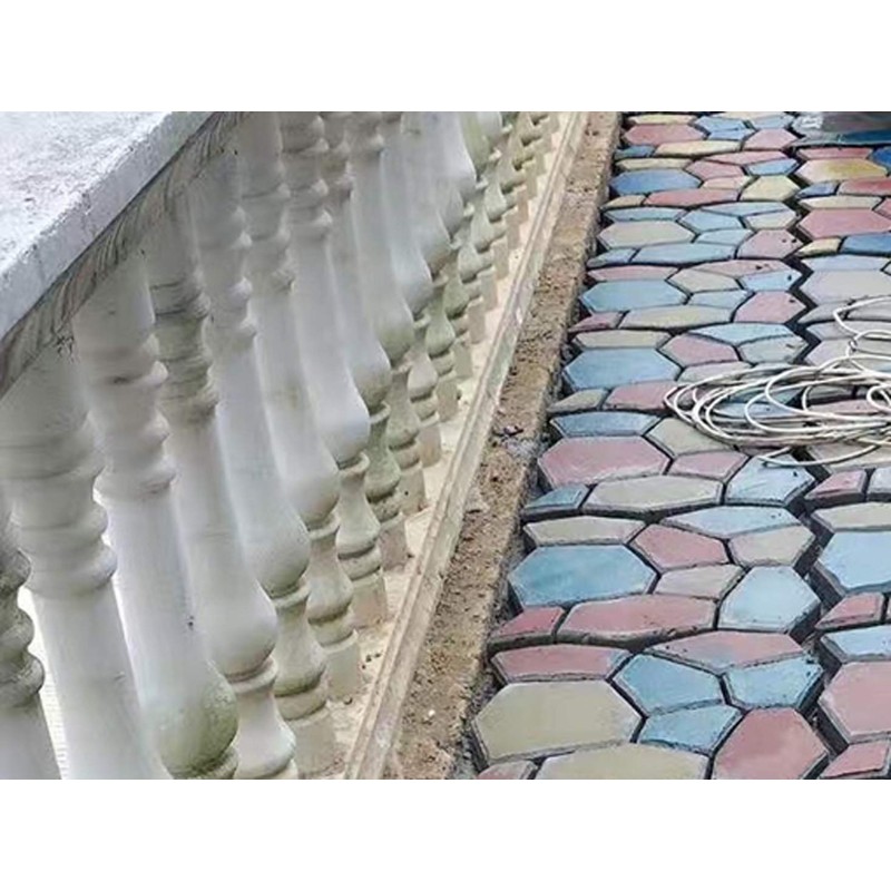 narunaru Gardening Mold, Brick Shape, Concrete, Cobblestone, Walkway, Cement