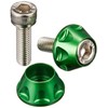Bike Parts Center 909814 License Bolts, Universal, M6, Set of