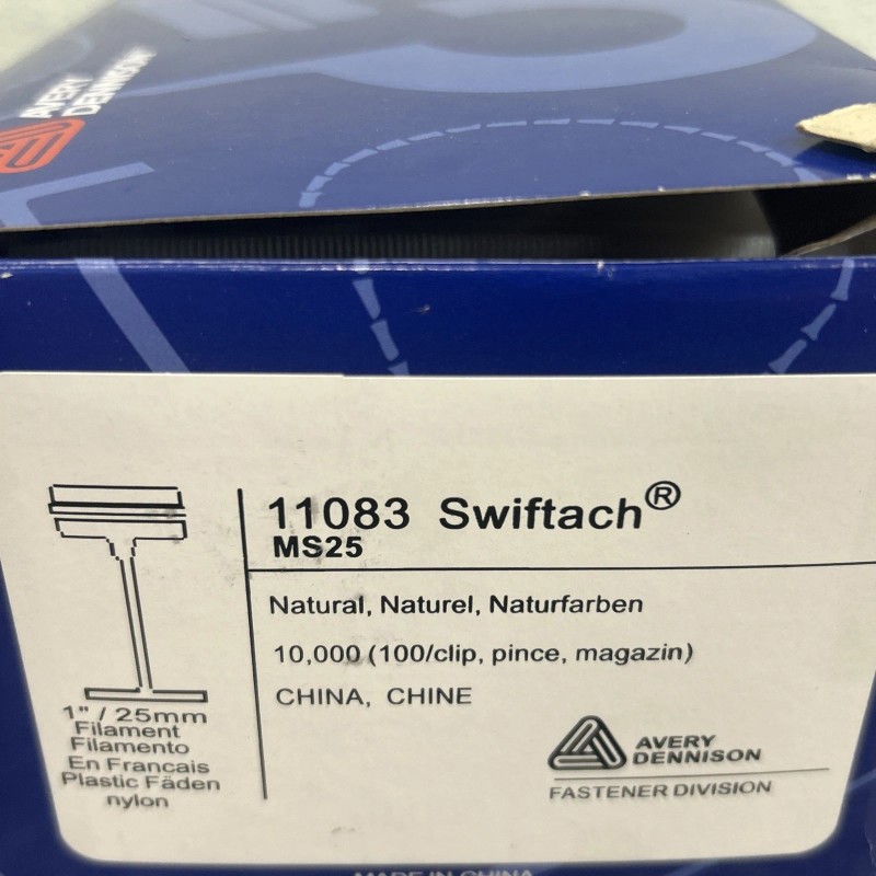 (Pack Of 10,000) Avery Dennison 11083 1" Swiftach Tagging Gun