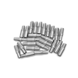 LTWFITTING Bar Production Stainless Steel 316 Barb Splicer Mender 5/8" Hose ID x 1/2" Hose ID Fitting Air Water Fuel Boat (Pack of 25)