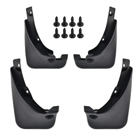 SPEEDWOW Mud Flaps Splash Guards Fit for 2006-2012 Toyota RAV4(with Fender Flares),Front and Rear 4 Piece/Set
