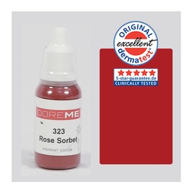 Doreme Rose Sorbet Professional Permanent Makeup Pigment Tattoo Ink Set Microblading Micropigmentation Lips