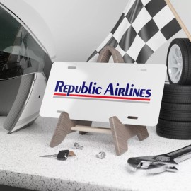 Republic Airlines Vanity Plate