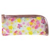 Close-pin Pencil Case, Clear, Slim, Naminami, Fluffy Flower CP14390