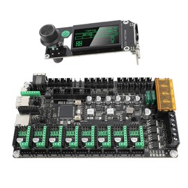 V2 32Bit 8 Axes Motherboard with LCD Display F407 Control Board with TMC2209 Driver for Makerbase MKS 8, Large 3D Printers
